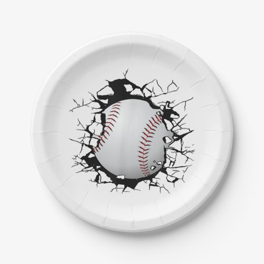 Baseball Apparel - Baseball Papieren Bordje (Voorkant)
