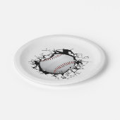 Baseball Apparel - Baseball Papieren Bordje (Gekanteld)