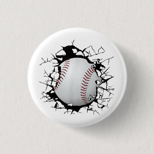 Baseball Apparel - Baseball Ronde Button 3,2 Cm
