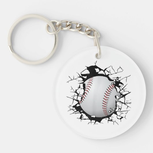Baseball Apparel - Baseball Sleutelhanger (Voorkant)