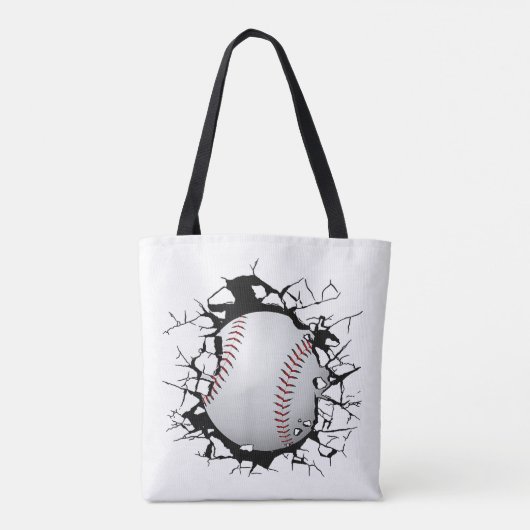 Baseball Apparel - Baseball Tote Bag (Achterkant)