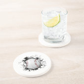 Baseball Apparel - Baseball Zandsteen Onderzetter (Zijkant)