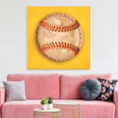 Baseball Apple Pie Canvas Afdruk (Insitu (Woonkamer))