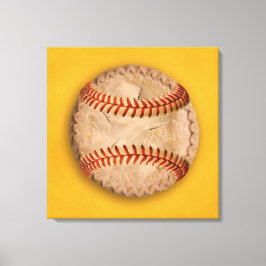 Baseball Apple Pie Canvas Afdruk