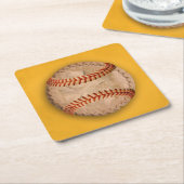 Baseball Apple Pie Kartonnen Onderzetters (Schuin)
