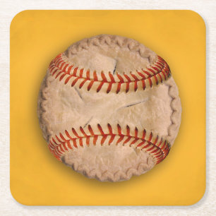 Baseball Apple Pie Kartonnen Onderzetters