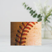 Baseball Art Briefkaart (Staand voorkant)