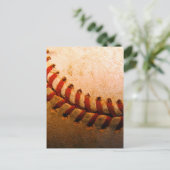 Baseball Art Briefkaart (Staand voorkant)