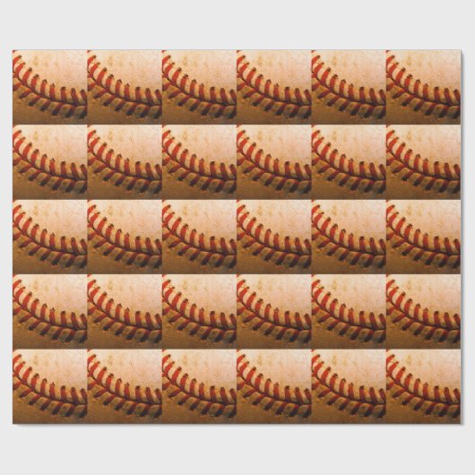 Baseball Art Cadeaupapier (Vlak)