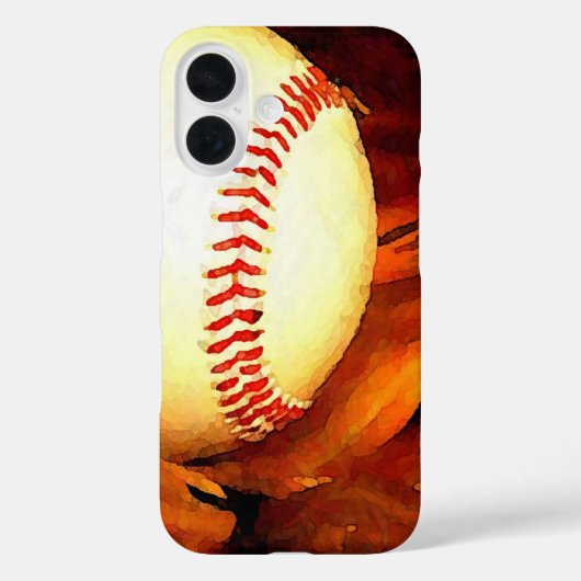 Baseball Art Case-Mate iPhone Case (Achterkant)