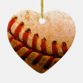 Baseball Art Keramisch Ornament (Voorkant)