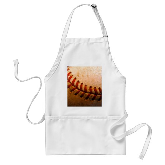Baseball Art Standaard Schort (Voorkant)