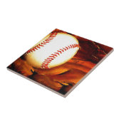 Baseball Art Tegeltje (Zijkant)