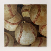 Baseball Art Travel Digital Illustration Legpuzzel (Horizontaal)