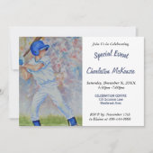 BASEBALL ARTITY INVITATION KAART (Voorkant)