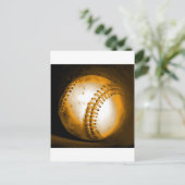 Baseball Artwork Briefkaart (Staand voorkant)