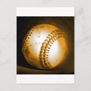 Baseball Artwork Briefkaart