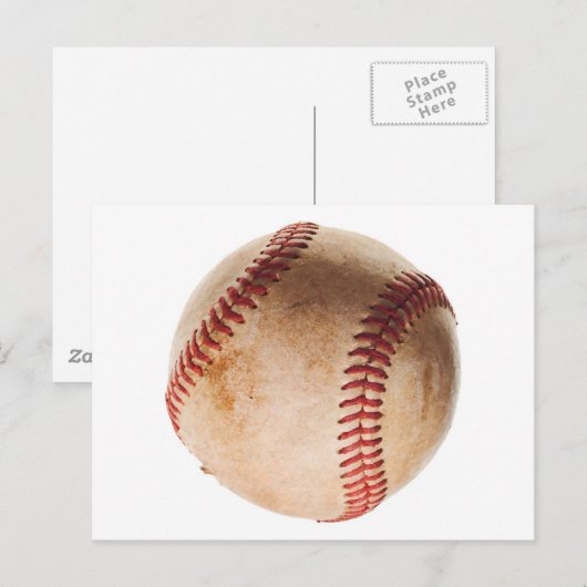 Baseball Artwork Briefkaart (Voorkant / Achterkant)