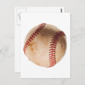 Baseball Artwork Briefkaart (Voorkant / Achterkant)