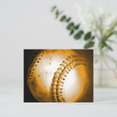 Baseball Artwork Briefkaart (Staand voorkant)