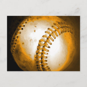 Baseball Artwork Briefkaart