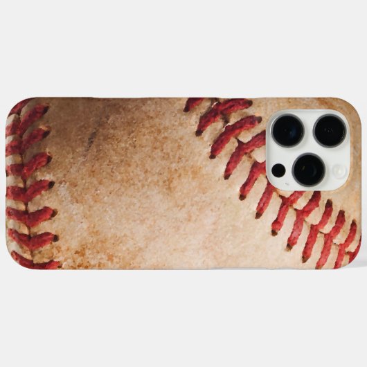 Baseball Artwork Case-Mate iPhone Case (Achterkant (horizontaal))