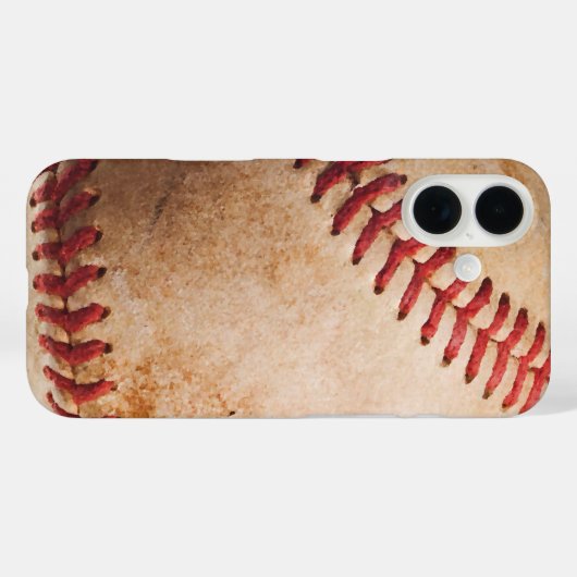 Baseball Artwork Case-Mate iPhone Case (Achterkant (horizontaal))