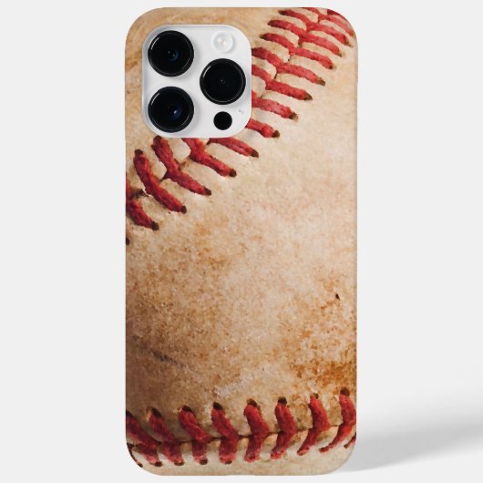 Baseball Artwork Case-Mate iPhone Case (Achterkant)