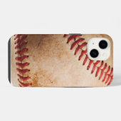 Baseball Artwork iPhone Hoesje (Achterkant horizontaal)