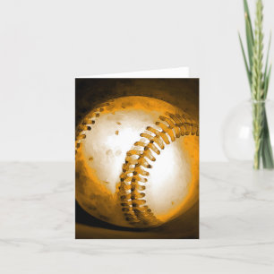 Baseball Artwork Kaart