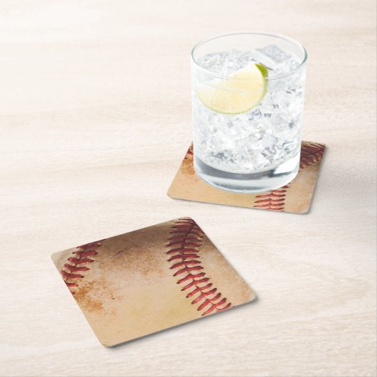 Baseball Artwork  Kartonnen Onderzetters (Insitu)