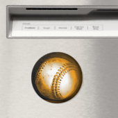 Baseball Artwork Magneet (Insitu (Vaatwasser))