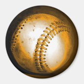 Baseball Artwork Magneet (Voorkant)