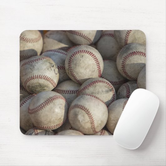 Baseball Artwork Muismat (Met muis)