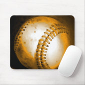 Baseball Artwork Muismat (Met muis)