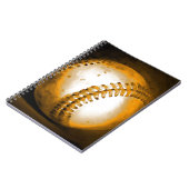 Baseball Artwork Notitieboek (Linkerzijde)