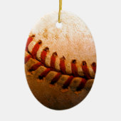 Baseball Artwork Ornament (Voorkant)