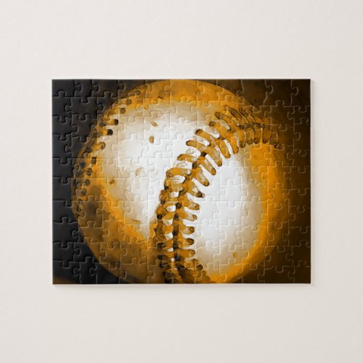 Baseball Artwork - Populaire sport Legpuzzel (Horizontaal)