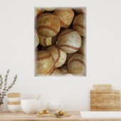 Baseball Artwork Poster (Keuken)