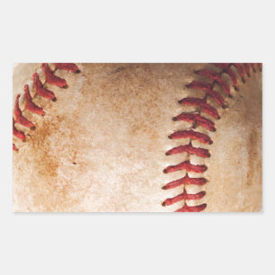 Baseball Artwork Rechthoekige Sticker
