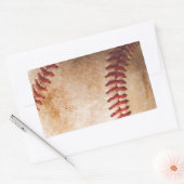 Baseball Artwork Rechthoekige Sticker (Envelop)