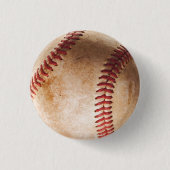 Baseball Artwork  Ronde Button 3,2 Cm (Voorkant)