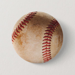 Baseball Artwork Ronde Button 5,7 Cm