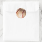 Baseball Artwork Ronde Sticker (Tas)