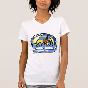 Baseball Australiër Shepherd Agility T-shirt