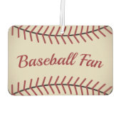 Baseball auto geurverfrisser luchtverfrisser (Achterkant)