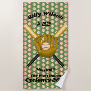Baseball Award Beach Towel Strandlaken