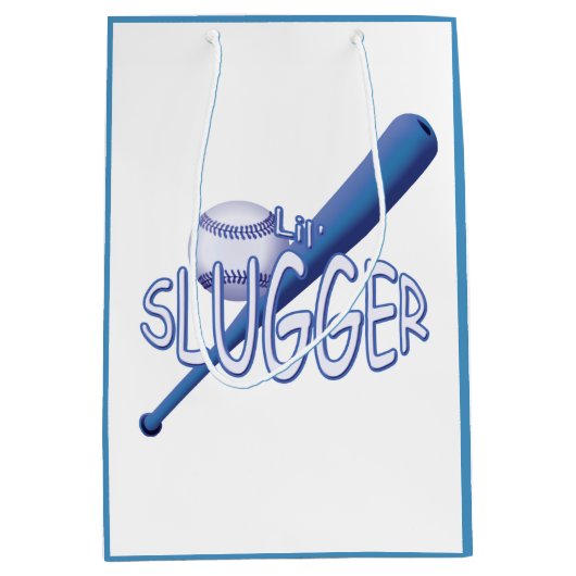 Baseball Baby Boy MGB Medium Cadeauzakje (Voorkant)