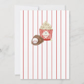 Baseball Baby shower Kaart (Achterkant)