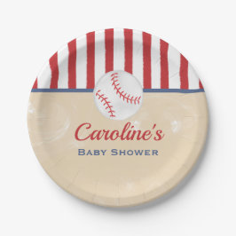 Baseball Baby shower Papier Bord